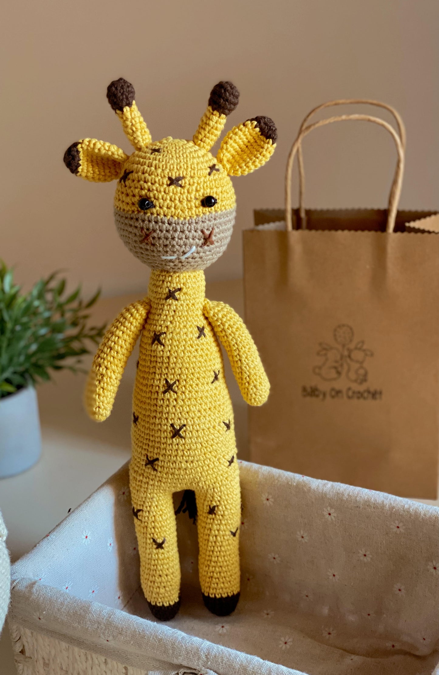 Jirafa Amarilla 40 cm